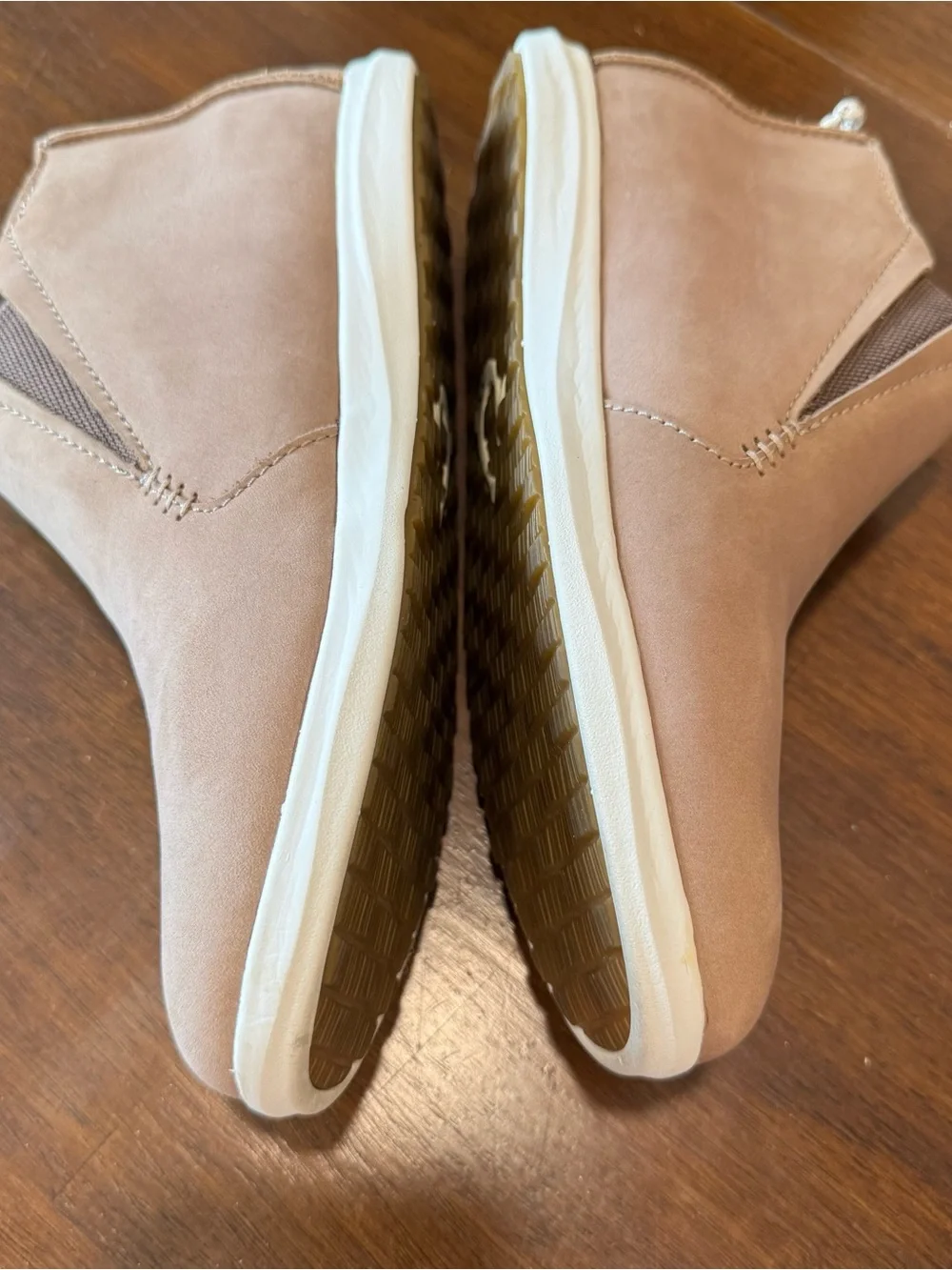 Olukai Hawai’iloa Manu Hope Leather Ankle Boots Women’s 8.5 Brown